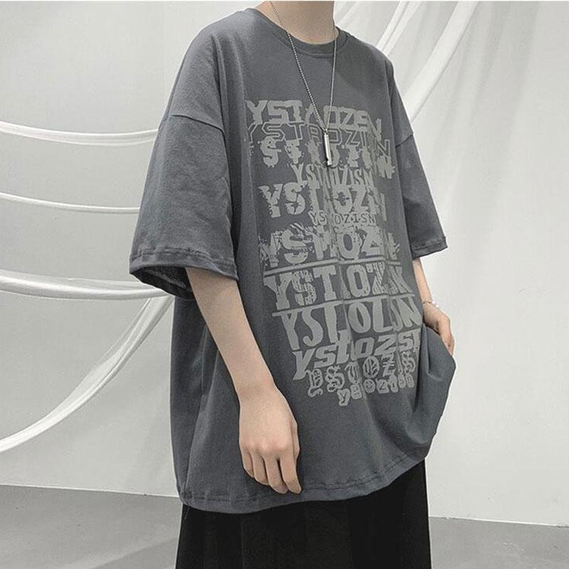 Футболки с принтом букв в стиле хай-стрит, мужская одежда, молодежный стиль, круглый вырез, летние, на каждый день, с коротким рукавом, повседневные, свободные пуловеры XXXL темно серый
Футболки с принтом букв в стиле хай-стрит, мужская одежда, молодежный стиль, круглый вырез, летние, на каждый день, с коротким рукавом, повседневные, свободные пуловеры XXXL темно серый