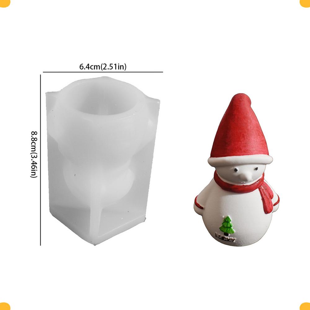 Christmas Molds Santa Claus Snowman Moulds 3D Christmas Molds For Candles Non-Stick For Home Desk Holiday Halloween Craft Soap
Christmas Molds Santa Claus Snowman Moulds 3D Christmas Molds For Candles Non-Stick For Home Desk Holiday Halloween Craft Soap
