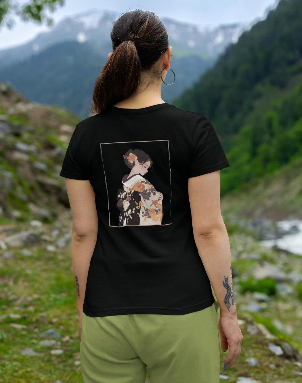 Women s Anime Kimono T-Shirt - Floral Front M
Women s Anime Kimono T-Shirt - Floral Front M