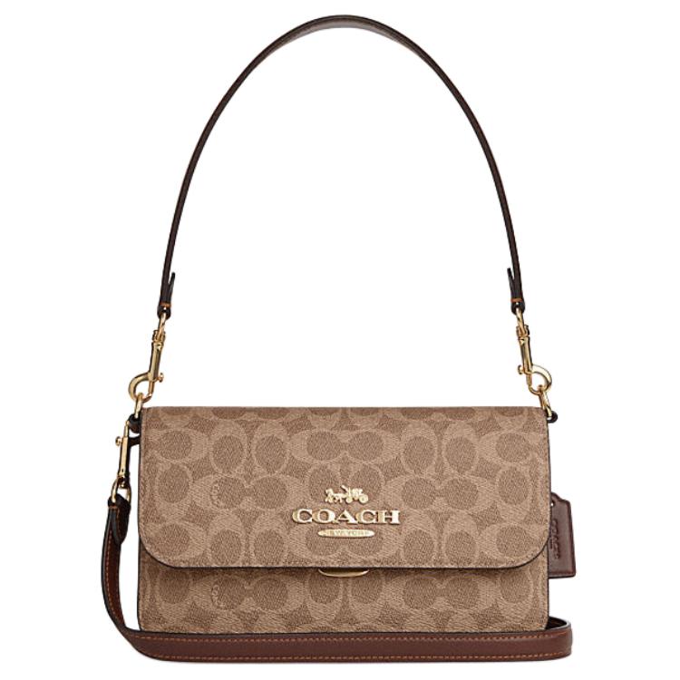 Coach Women s Signature Canvas Flap Shoulder Bag, Leather Trim Crossbody Handbag with Adjustable Strap Bag for Daily Commute CX798-IMXHE Gift Box Set (Basic Set+Yellow Box)
Coach Women s Signature Canvas Flap Shoulder Bag, Leather Trim Crossbody Handbag with Adjustable Strap Bag for Daily Commute CX798-IMXHE Gift Box Set (Basic Set+Yellow Box)