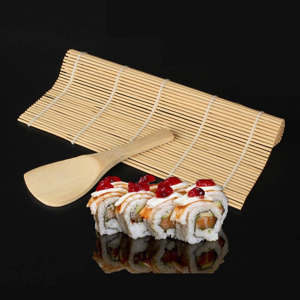 Japanese Food Onigiri Bamboo Home Cooking Kitchen Tool Sushi Mat Rice Spoon Sushi Roll Maker
Japanese Food Onigiri Bamboo Home Cooking Kitchen Tool Sushi Mat Rice Spoon Sushi Roll Maker