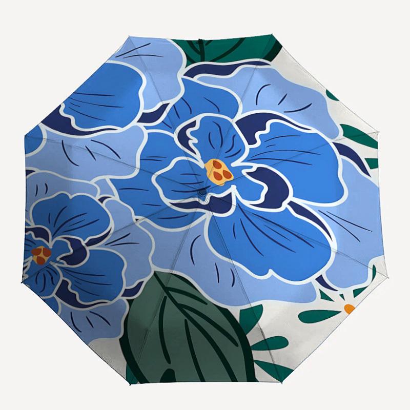 1pc Floral Pattern Automatic Folding Umbrella - Compact 8-Rib Design, Durable Plastic & Iron, Lightweight for Outdoor Daily Use105
1pc Floral Pattern Automatic Folding Umbrella - Compact 8-Rib Design, Durable Plastic & Iron, Lightweight for Outdoor Daily Use105