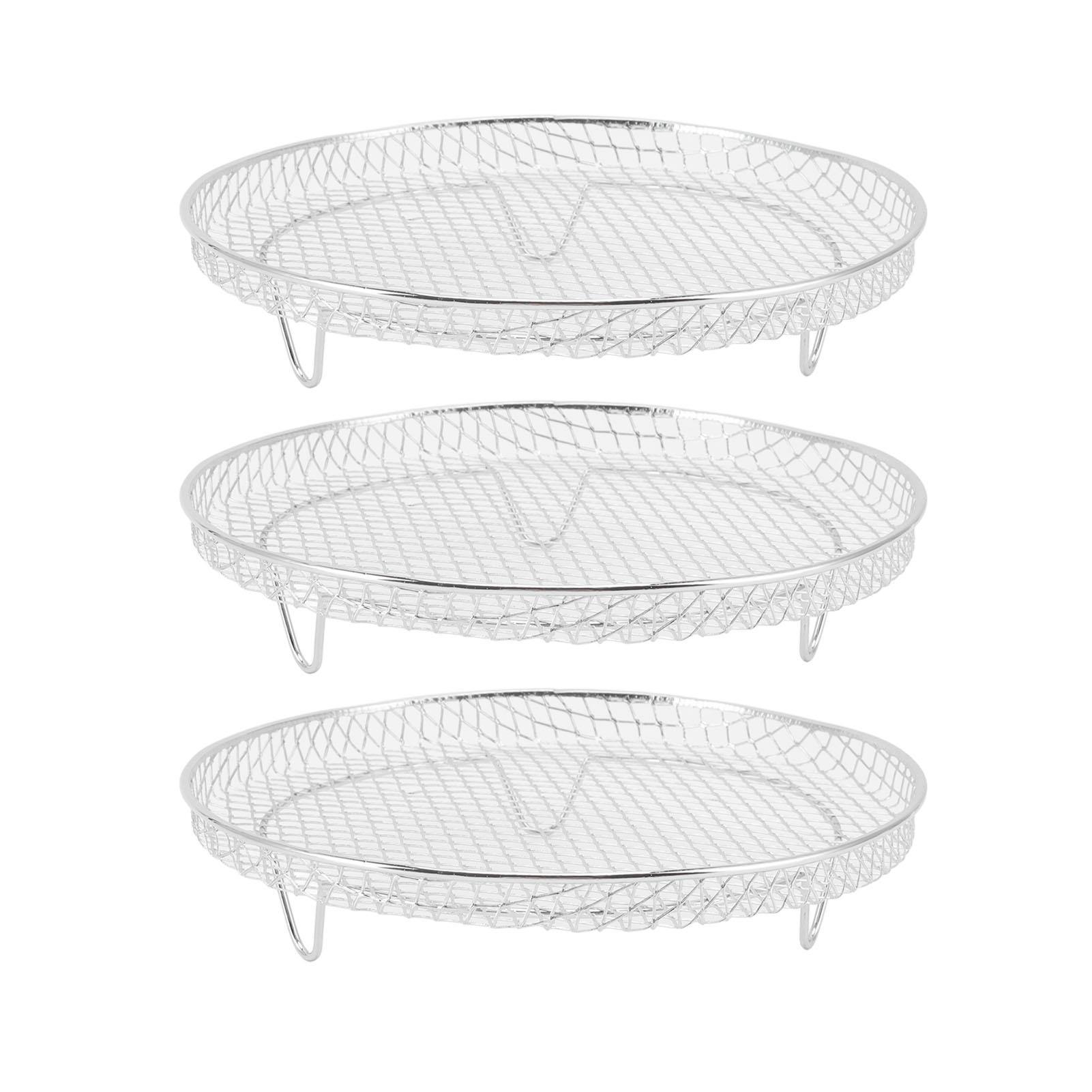 3Pcs Air Fryer Dehydrator Racks Stackable Food Grade Stainless Steel Fruit Meat Dehydration Air
3Pcs Air Fryer Dehydrator Racks Stackable Food Grade Stainless Steel Fruit Meat Dehydration Air