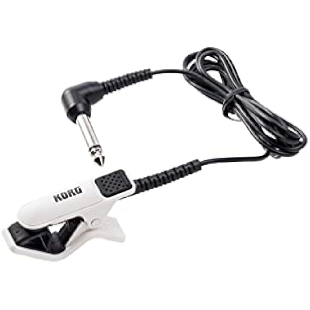 KORG (KORG) CM-300 white black CM-300-WHBK tuner contact microphone
KORG (KORG) CM-300 white black CM-300-WHBK tuner contact microphone