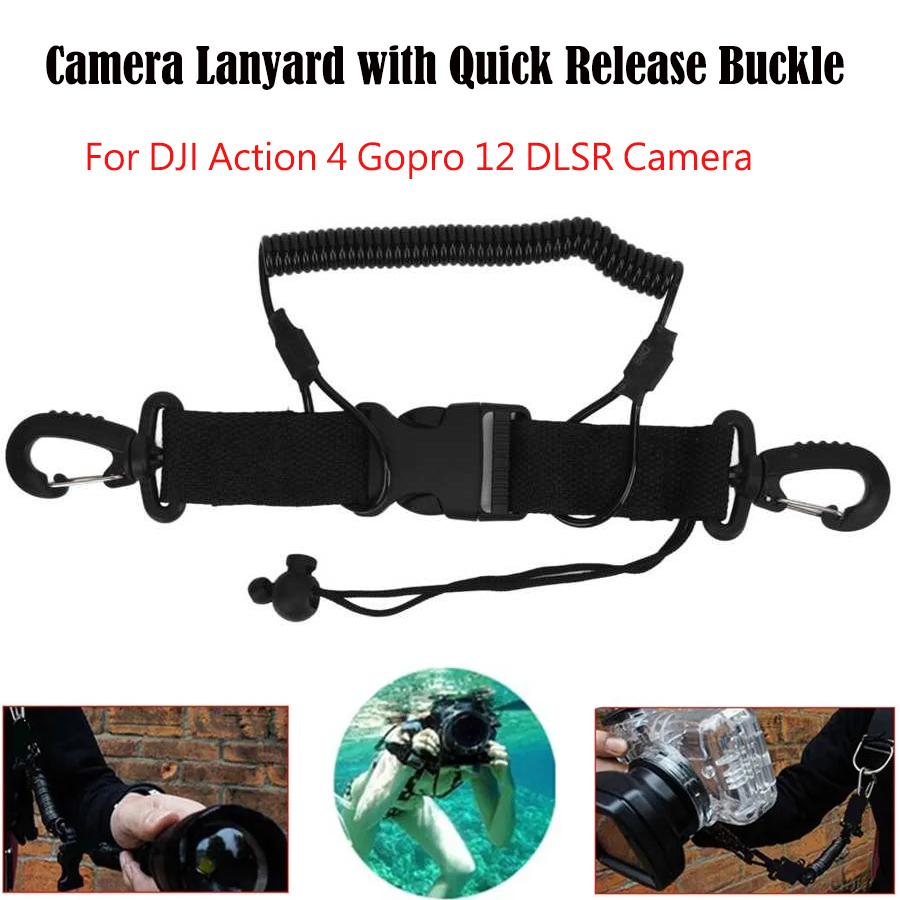 Diving Dive Canoe Camera Lanyard w Quick Release Buckle and Clips for DJI Action 4 Gopro 12 DLSR Camera diving Sports Accessory
Diving Dive Canoe Camera Lanyard w Quick Release Buckle and Clips for DJI Action 4 Gopro 12 DLSR Camera diving Sports Accessory