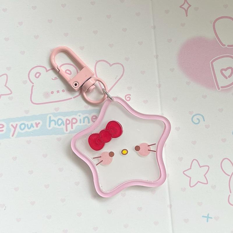 Милый мультяшный акриловый брелок Sanrio Звезда Ins Сладкая Девочка Подвеска для Школьной Сумки Брелок Подарок Другу
Милый мультяшный акриловый брелок Sanrio Звезда Ins Сладкая Девочка Подвеска для Школьной Сумки Брелок Подарок Другу