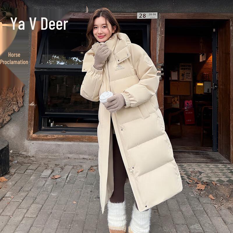 Yalu Women s Mid-Length Hooded Winter Down Jacket 2XL (155-170 lbs)
Yalu Women s Mid-Length Hooded Winter Down Jacket 2XL (155-170 lbs)