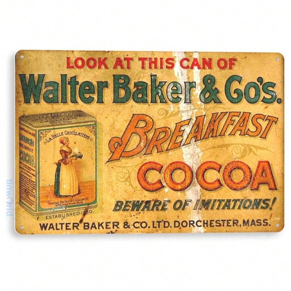 Breakfast Cocoa Kitchen Bar Metal Sign Wall Art 8x12 Inch 20x30 різнокольоровий
Breakfast Cocoa Kitchen Bar Metal Sign Wall Art 8x12 Inch 20x30 різнокольоровий