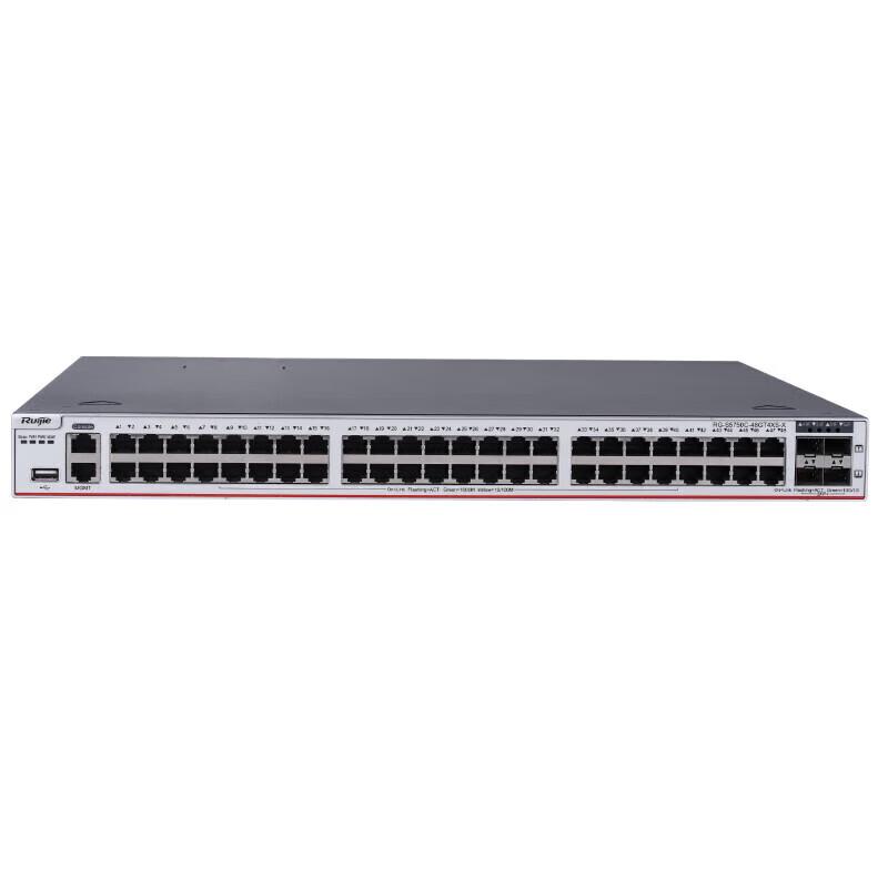 Ruijie RG-S5750C 48-Port Gigabit Layer 3 Aggregation Switch
Ruijie RG-S5750C 48-Port Gigabit Layer 3 Aggregation Switch