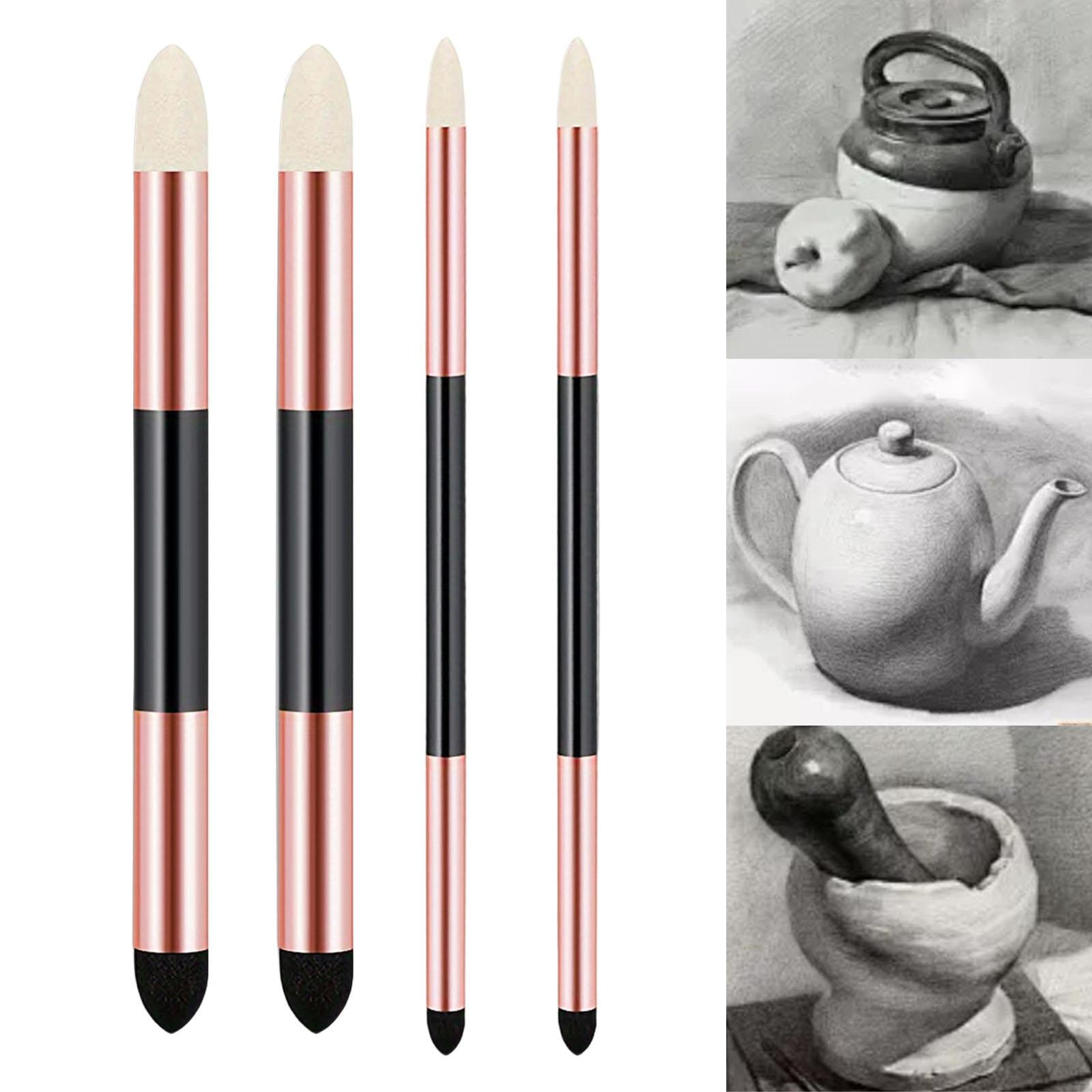 4 Спонж-ручки для растушевки, Двусторонние инструменты, Спонжи для растушевки для эскизов, Вытирание для исправления
4 Спонж-ручки для растушевки, Двусторонние инструменты, Спонжи для растушевки для эскизов, Вытирание для исправления