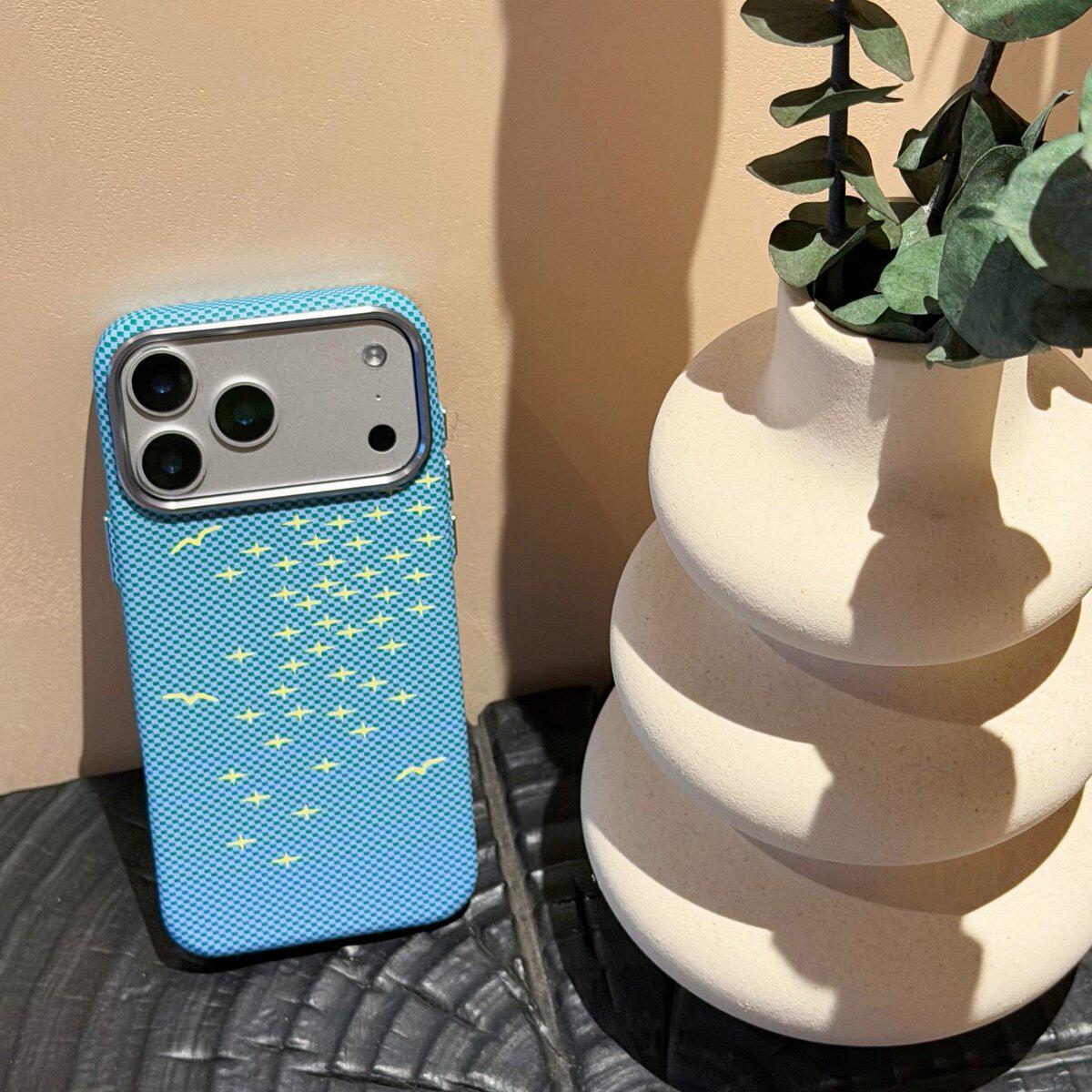 iPhone 17 Pro Max Kevlar Magnetic Case - Carbon Fiber Full Coverage Protective (Apple 16/15) iPhone 16 синій
iPhone 17 Pro Max Kevlar Magnetic Case - Carbon Fiber Full Coverage Protective (Apple 16/15) iPhone 16 синій
