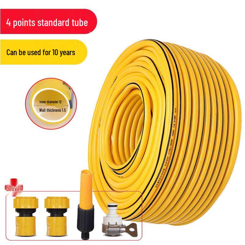 Насадка для автомийки та поливу саду високого тиску з міцним ПВХ шлангом
Насадка для автомийки та поливу саду високого тиску з міцним ПВХ шлангом