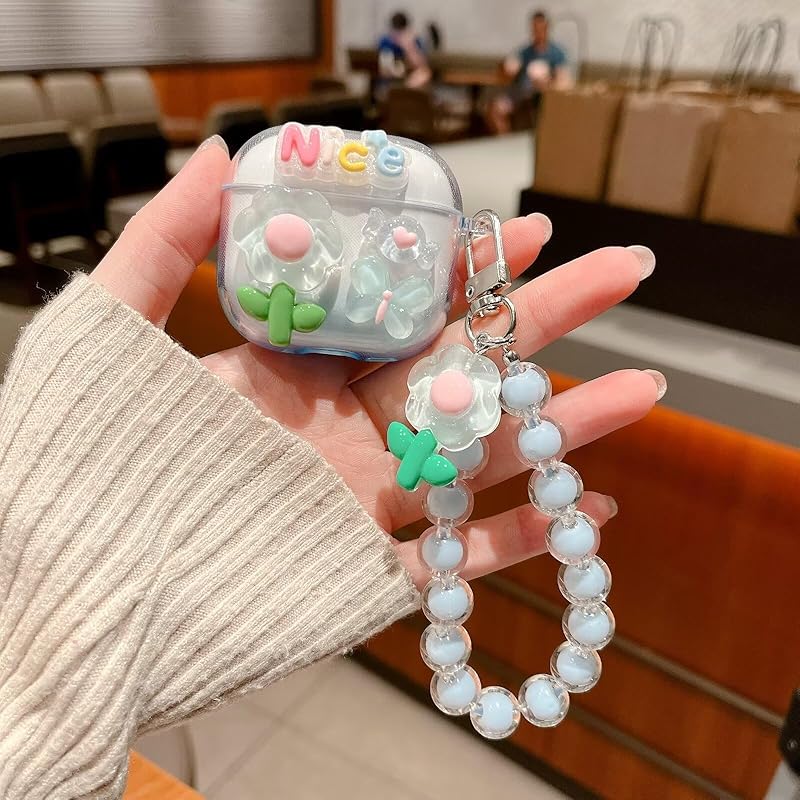 Airpods 4 correspondence case clear, TanMay cute cute 3D floral pattern pendant bracelet With woman Popularity design thin silicone transparent air
Airpods 4 correspondence case clear, TanMay cute cute 3D floral pattern pendant bracelet With woman Popularity design thin silicone transparent air