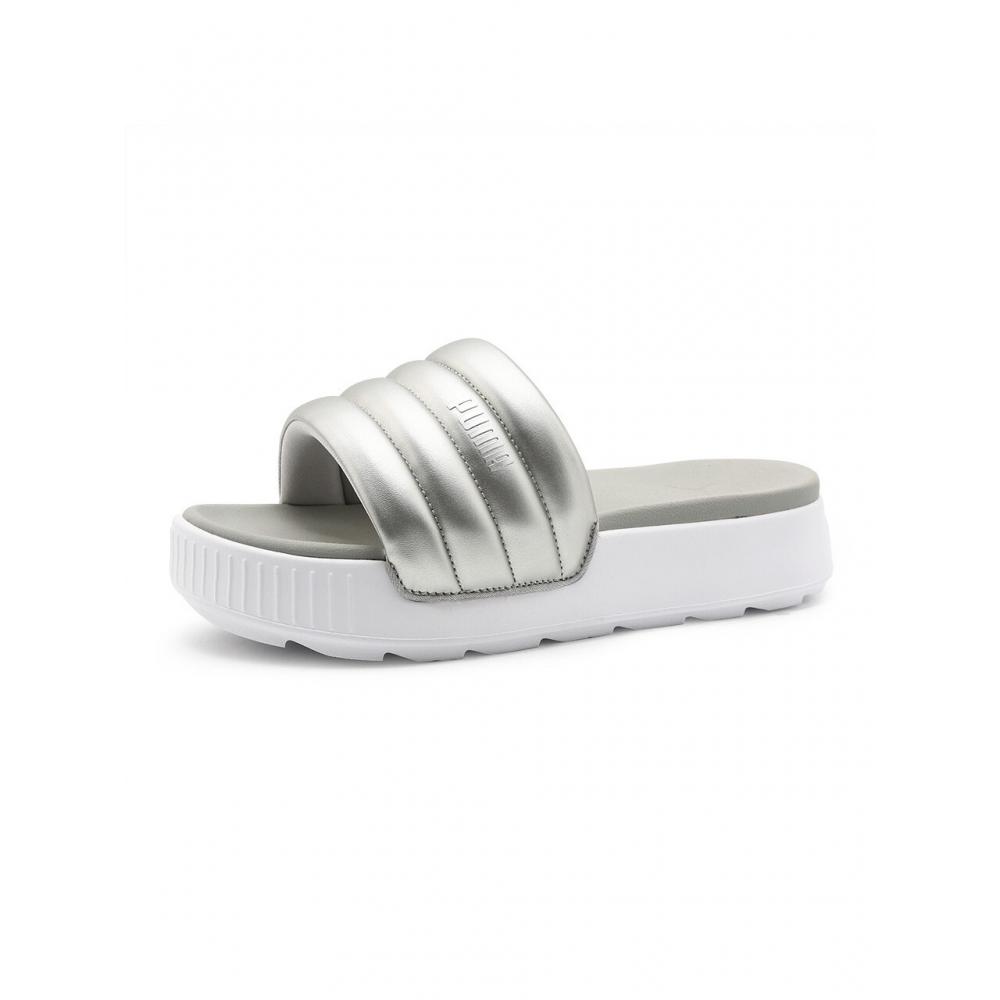 PUMA Женские шлепанцы Puma Carmen Puppy Silver 395399 03, размер 230 250 230 
PUMA Женские шлепанцы Puma Carmen Puppy Silver 395399 03, размер 230 250 230