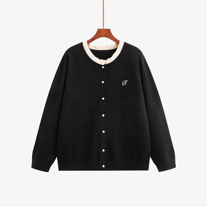 Women s Plus Size Ruffle Contrast Knit Cardigan Sweater, Winter 2025 Collection XL (120-150 jin) чорний
Women s Plus Size Ruffle Contrast Knit Cardigan Sweater, Winter 2025 Collection XL (120-150 jin) чорний