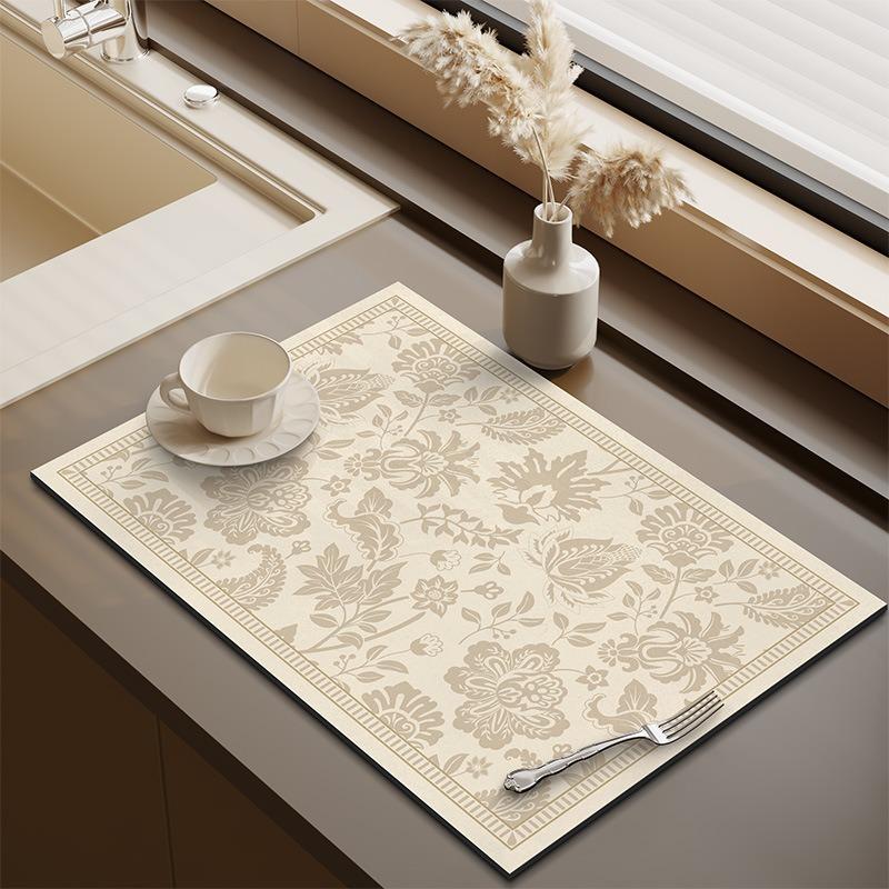Zen-style Kitchen Countertop Protectors Silica Gel Water-absorbing Quick-drying Pads Anti-scald and Heat-insulating Placemats (as the picture,20x30cm)
Zen-style Kitchen Countertop Protectors Silica Gel Water-absorbing Quick-drying Pads Anti-scald and Heat-insulating Placemats (as the picture,20x30cm)