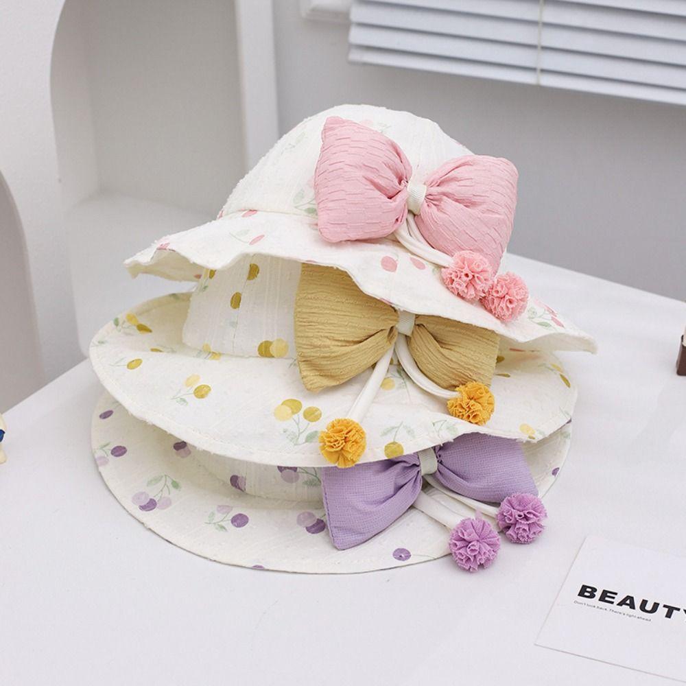 UV Protection Baby Fishermen Hat Kawaii Kids Bucket Hat Lovely Children Sun Hat Outdoor Style2-Pink
UV Protection Baby Fishermen Hat Kawaii Kids Bucket Hat Lovely Children Sun Hat Outdoor Style2-Pink