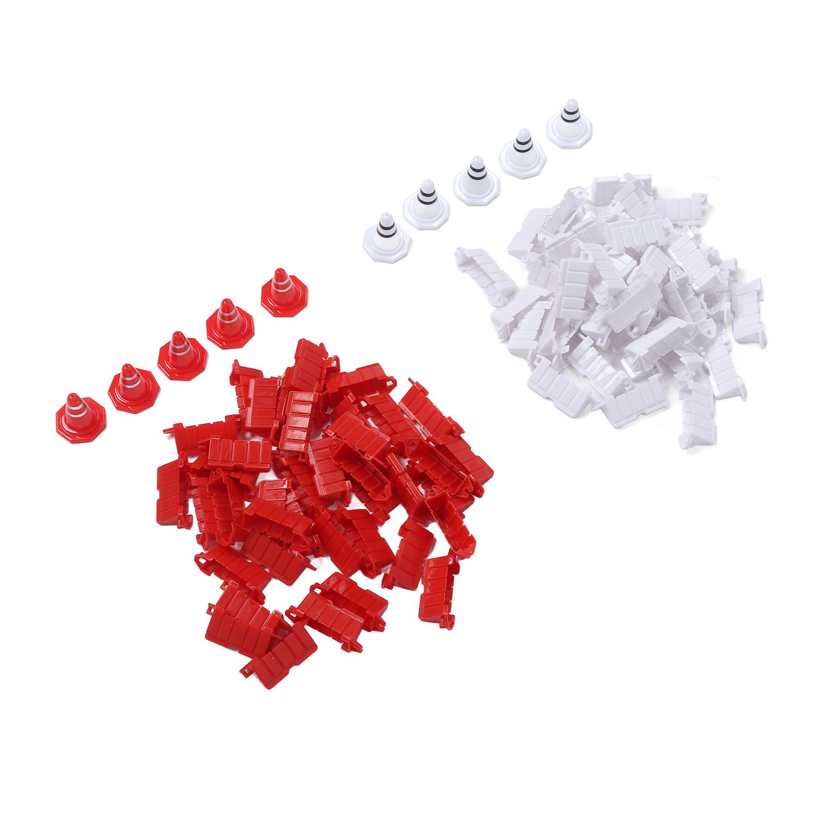 80pcs RC Roadblocks RC Car Racing Track Drift Runway Barriers Drift Field Fence with 10pcs Traffic Cones
80pcs RC Roadblocks RC Car Racing Track Drift Runway Barriers Drift Field Fence with 10pcs Traffic Cones