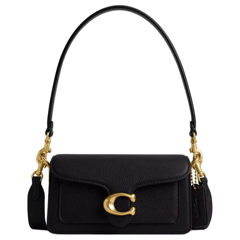 COACH Tabby 20 branded logo snap fastening hand crossbody polished pebbled leather shoulder bag small women s black чорний
COACH Tabby 20 branded logo snap fastening hand crossbody polished pebbled leather shoulder bag small women s black чорний