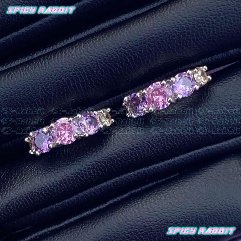 INS Diamond-Embedded Exquisite Fashion Millennium Sexy Y2g Ear Clip 1 Pair of Pink and Purple Earrings
INS Diamond-Embedded Exquisite Fashion Millennium Sexy Y2g Ear Clip 1 Pair of Pink and Purple Earrings