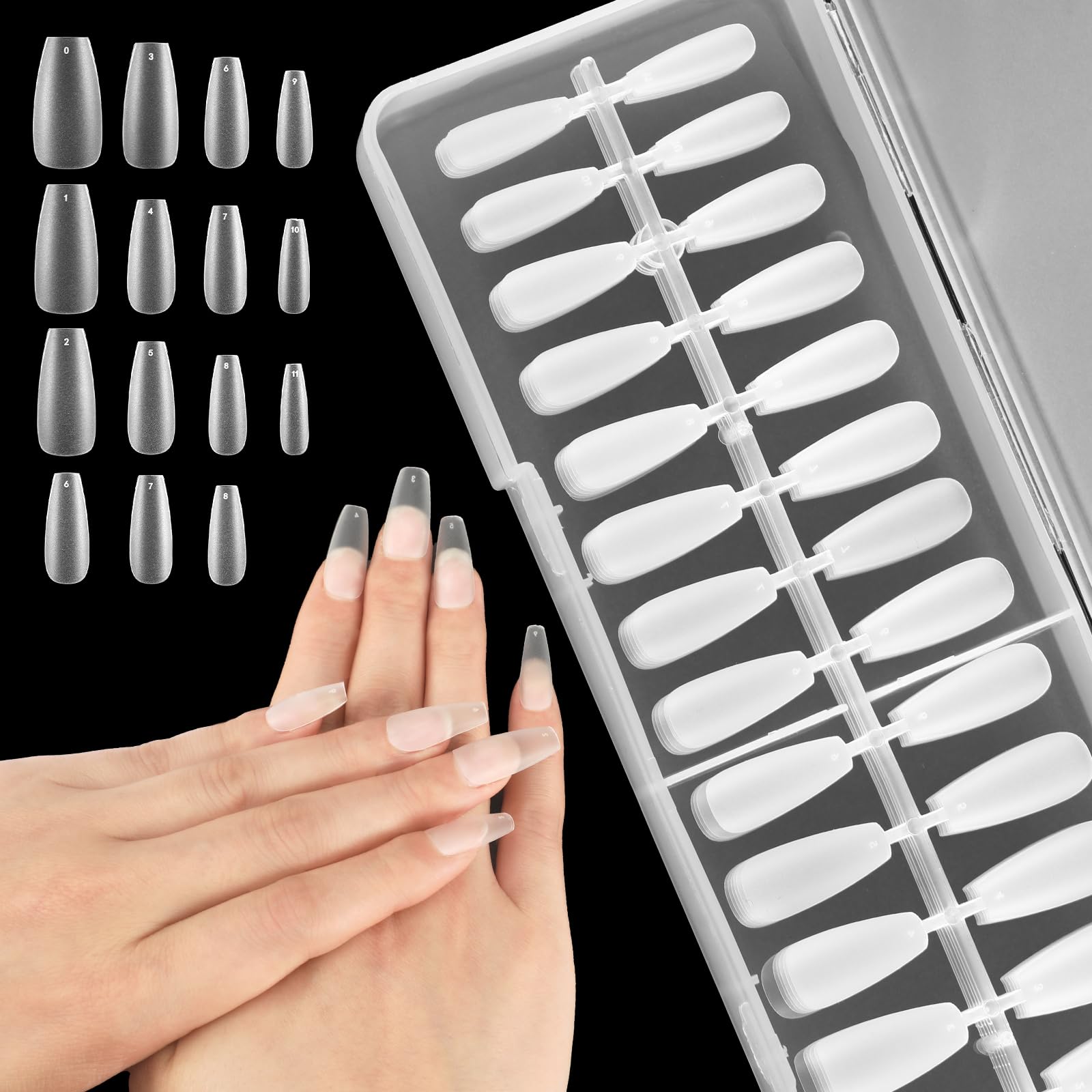 JANLOFO Nail Tips Ballerina 240 Pieces Ultra Thin Natural Fit Nail Tips Clear Length Tips False Nails Nail Art чистый
JANLOFO Nail Tips Ballerina 240 Pieces Ultra Thin Natural Fit Nail Tips Clear Length Tips False Nails Nail Art чистый