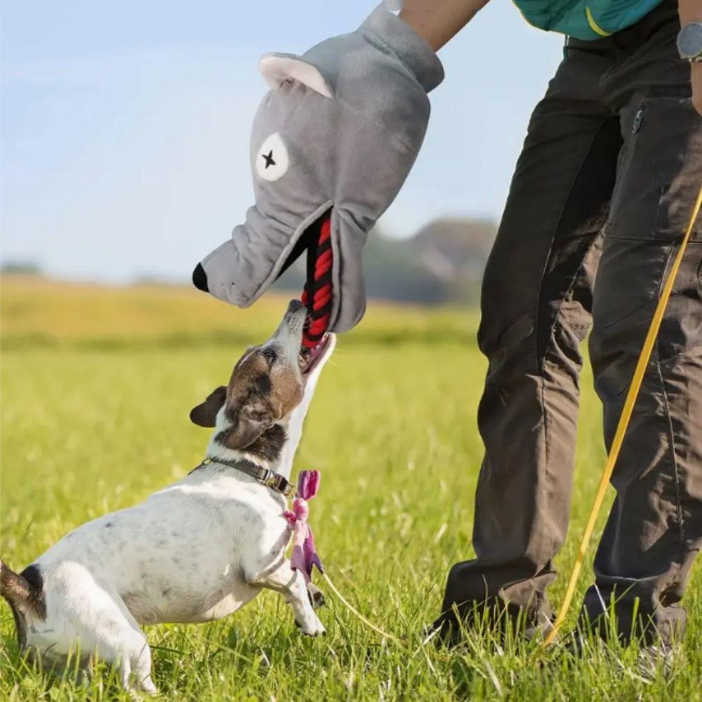 Wolf Head/shark Shape Plush Dog Chew Toy Plush Dog Hand Puppet Toy Pet Interactive Toy Playing
Wolf Head/shark Shape Plush Dog Chew Toy Plush Dog Hand Puppet Toy Pet Interactive Toy Playing