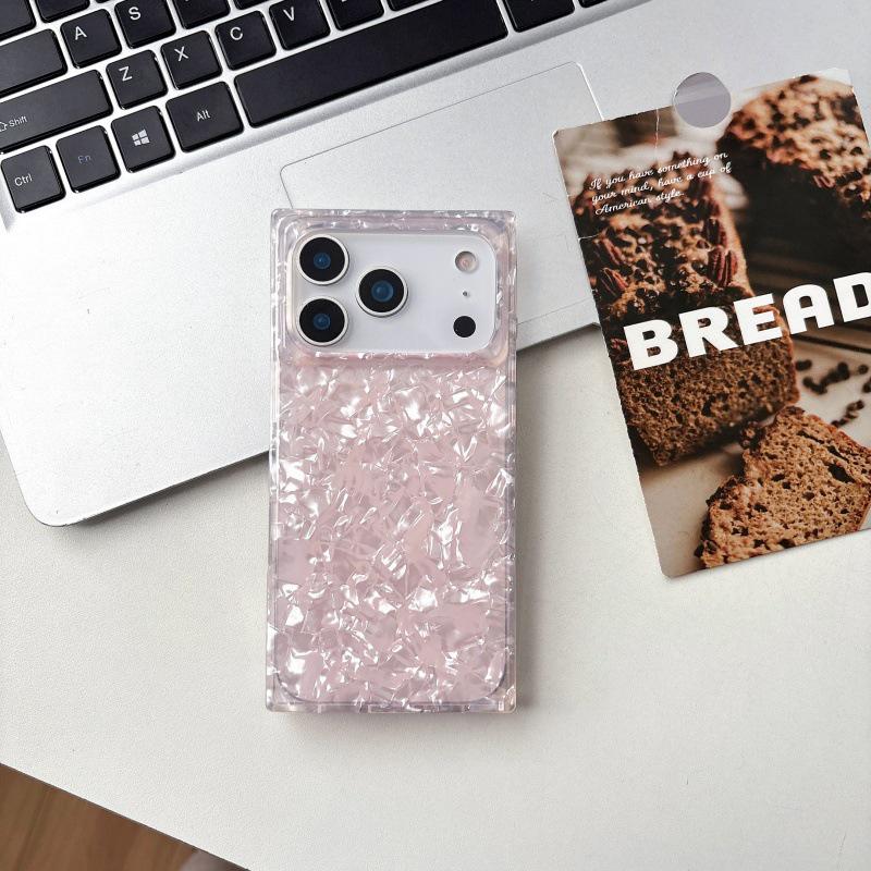 Trendy Pink Shell Pattern Square Hand for iPhone 17 Pro/16/15/14/13 Pro Max. iPhone 15
Trendy Pink Shell Pattern Square Hand for iPhone 17 Pro/16/15/14/13 Pro Max. iPhone 15