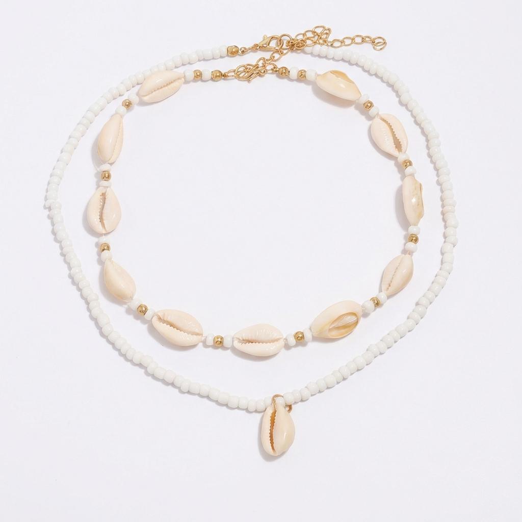 Summer Ocean Shell Seed Beaded Necklace Set Women Beach Vacation Choker Collar Jewelry Accessories Gifts
Summer Ocean Shell Seed Beaded Necklace Set Women Beach Vacation Choker Collar Jewelry Accessories Gifts