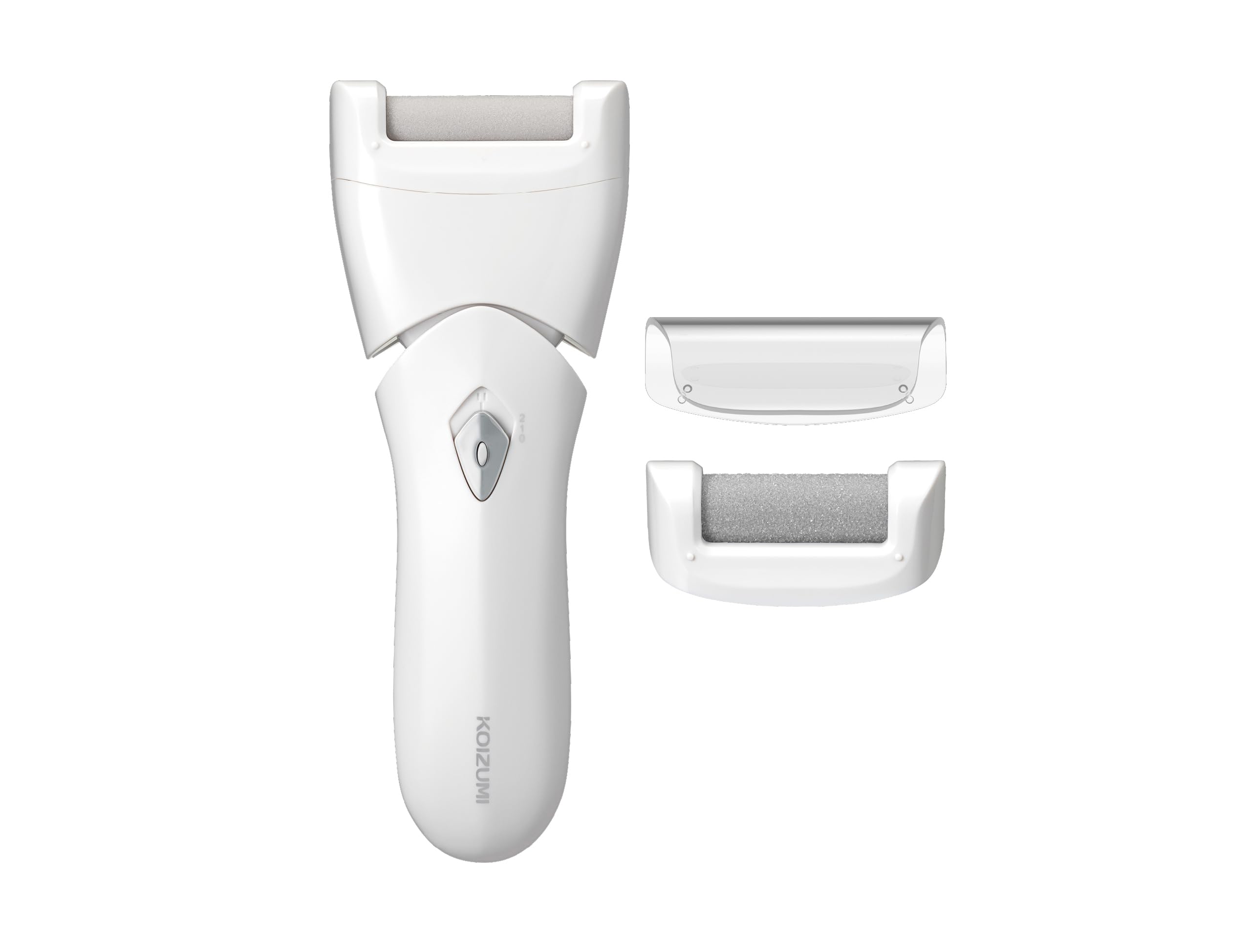 Koizumi Exfoliating Care Electric Heel Sole 2 уровня регулировки скорости 2 насадки Работает от батареек Белый KLC-0342/W
Koizumi Exfoliating Care Electric Heel Sole 2 уровня регулировки скорости 2 насадки Работает от батареек Белый KLC-0342/W