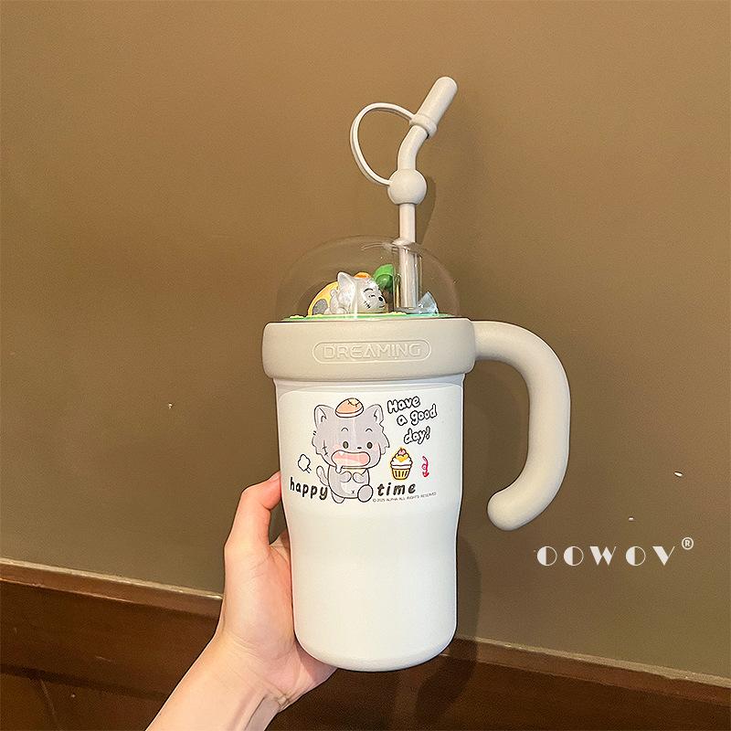 Pleasant Goat Joint Thermos Cup 2025 New Women s High-value Bingba Cup Cute Straw Water Cup Large Capacity Cup 830/1100ML
Pleasant Goat Joint Thermos Cup 2025 New Women s High-value Bingba Cup Cute Straw Water Cup Large Capacity Cup 830/1100ML