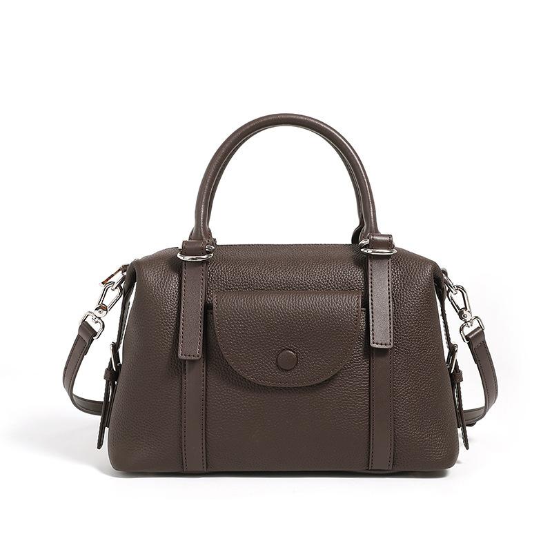 Handbag Leather Women S Bag Leather Handbag Versatile Fashion Shoulder Bag Crossbody Bag Commuter Bag 27*12*20 темно-коричневого кольору
Handbag Leather Women S Bag Leather Handbag Versatile Fashion Shoulder Bag Crossbody Bag Commuter Bag 27*12*20 темно-коричневого кольору