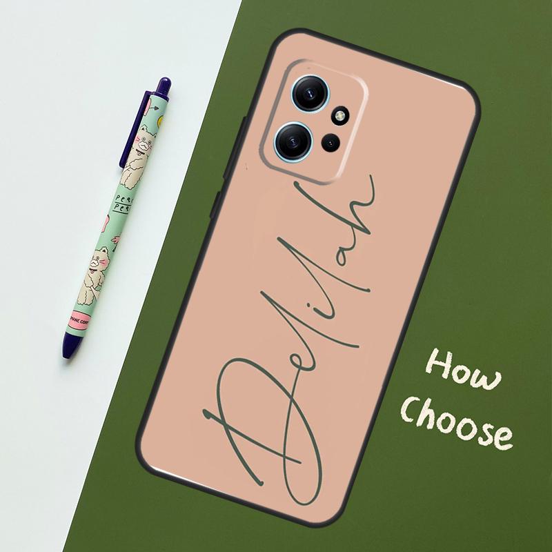 Шалфейно-зеленый Персонализированное Имя Для Xiaomi Redmi Note 12S 11S 10S 9S Note 12 8 9 10 11 Pro Чехол Для Телефона Для Redmi 12 9 C 10C Redmi Note 10S
Шалфейно-зеленый Персонализированное Имя Для Xiaomi Redmi Note 12S 11S 10S 9S Note 12 8 9 10 11 Pro Чехол Для Телефона Для Redmi 12 9 C 10C Redmi Note 10S