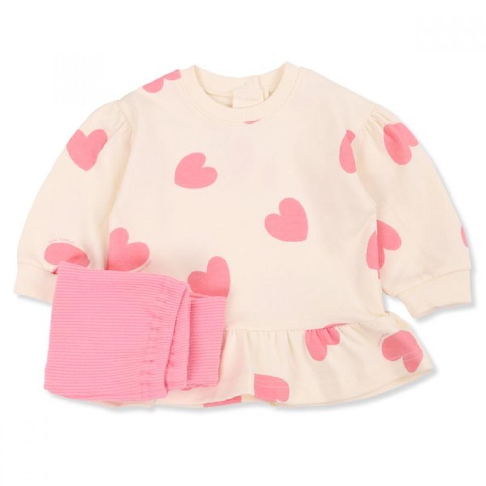 Organicmom Pink Heart Long Sleeve Wear Mjspej07 No. 110
Organicmom Pink Heart Long Sleeve Wear Mjspej07 No. 110