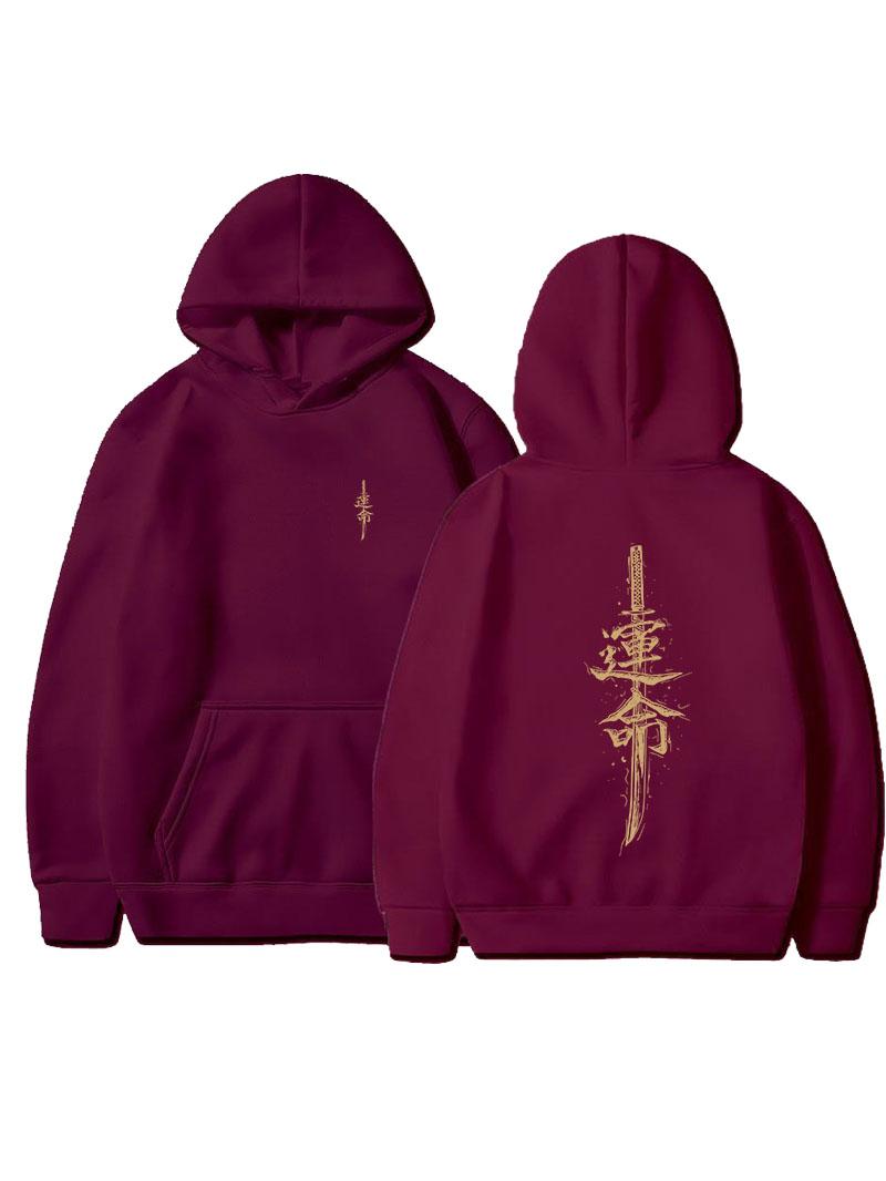 Men s autumn and winter hoodie with Japanese samurai sword pattern printed, fashionable retro casual hoodie, street style XL
Men s autumn and winter hoodie with Japanese samurai sword pattern printed, fashionable retro casual hoodie, street style XL