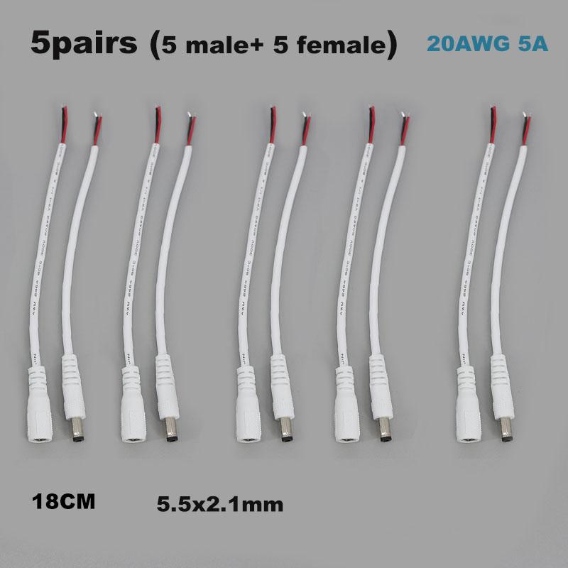 5 шт. Білий 20AWG 5A Шнур 5.5x2.1мм 0.18м DC штекер гніздо Кабель-подовжувач живлення 12В 24В Роз єм Для світлодіодної стрічки Камери 5pairs
5 шт. Білий 20AWG 5A Шнур 5.5x2.1мм 0.18м DC штекер гніздо Кабель-подовжувач живлення 12В 24В Роз єм Для світлодіодної стрічки Камери 5pairs