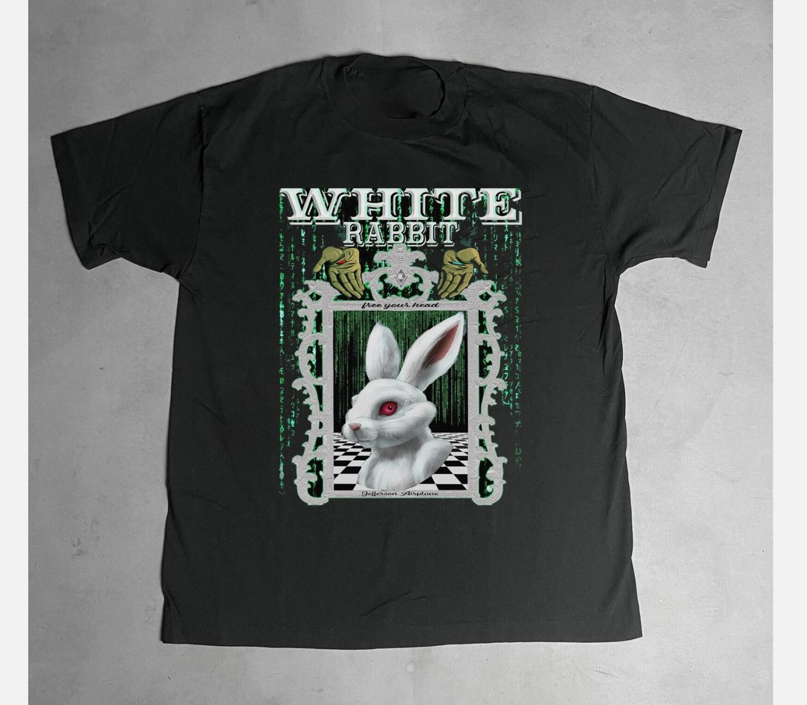 Футболка унісекс Jefferson Airplane White Rabbit Всі розміри від S до 4XL M
Футболка унісекс Jefferson Airplane White Rabbit Всі розміри від S до 4XL M