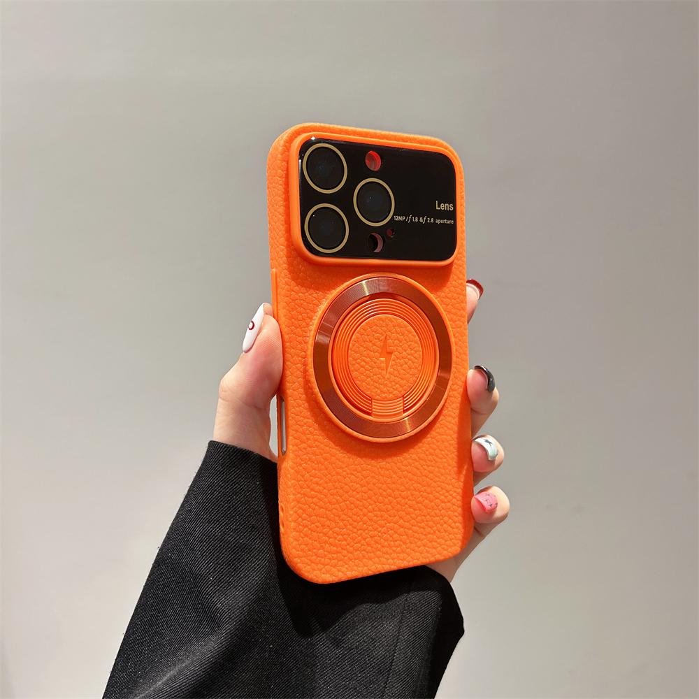 Large Window Litchi Texture For Magsafe Magnetic Case For iPhone 17 16 15 14 13 12 11 Pro Max Plus Air Rotating Bracket Cover iPhone 15 Pro
Large Window Litchi Texture For Magsafe Magnetic Case For iPhone 17 16 15 14 13 12 11 Pro Max Plus Air Rotating Bracket Cover iPhone 15 Pro