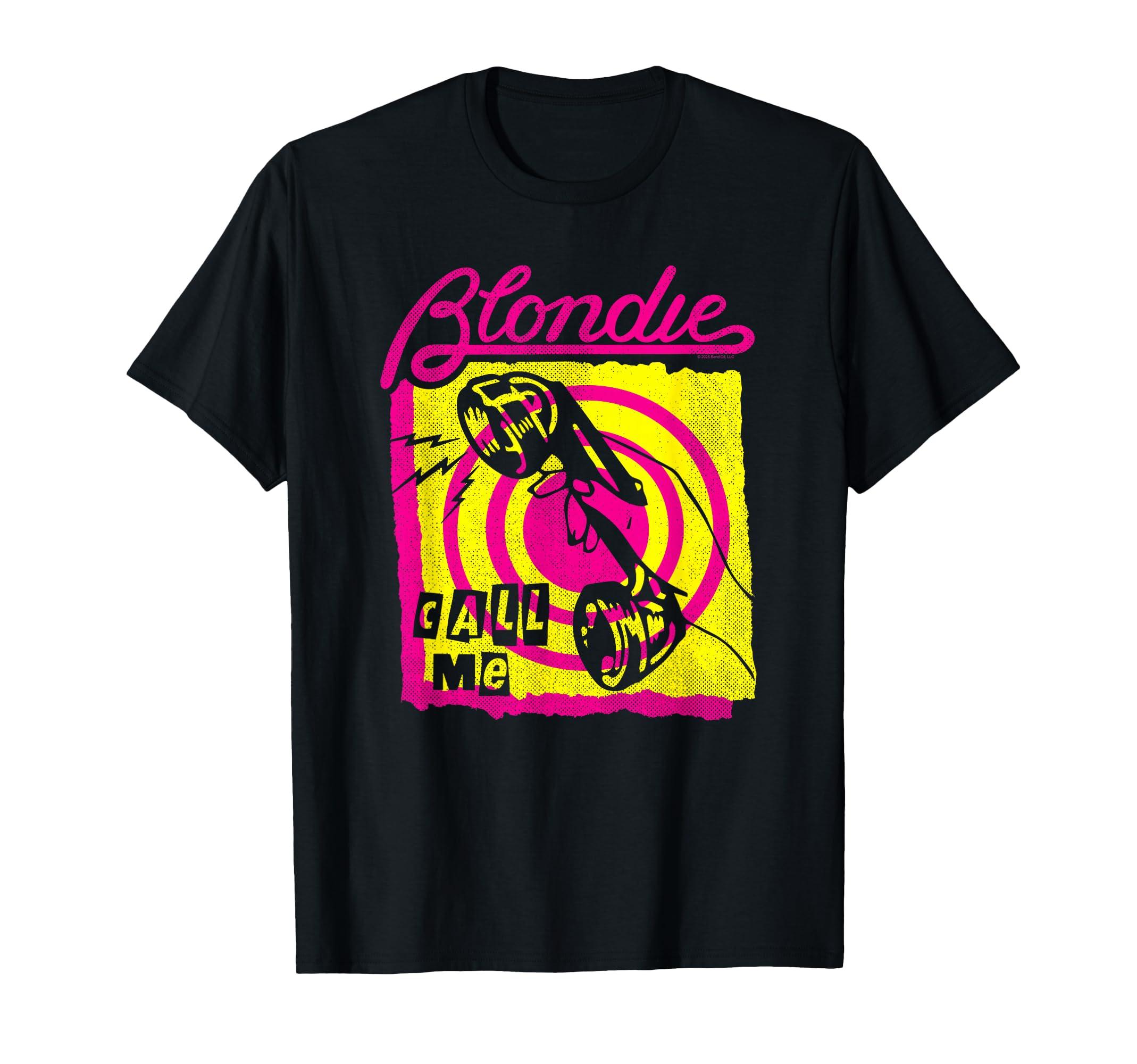 Blondie Call Me Colorful Vintage Band T-Shirt
Blondie Call Me Colorful Vintage Band T-Shirt