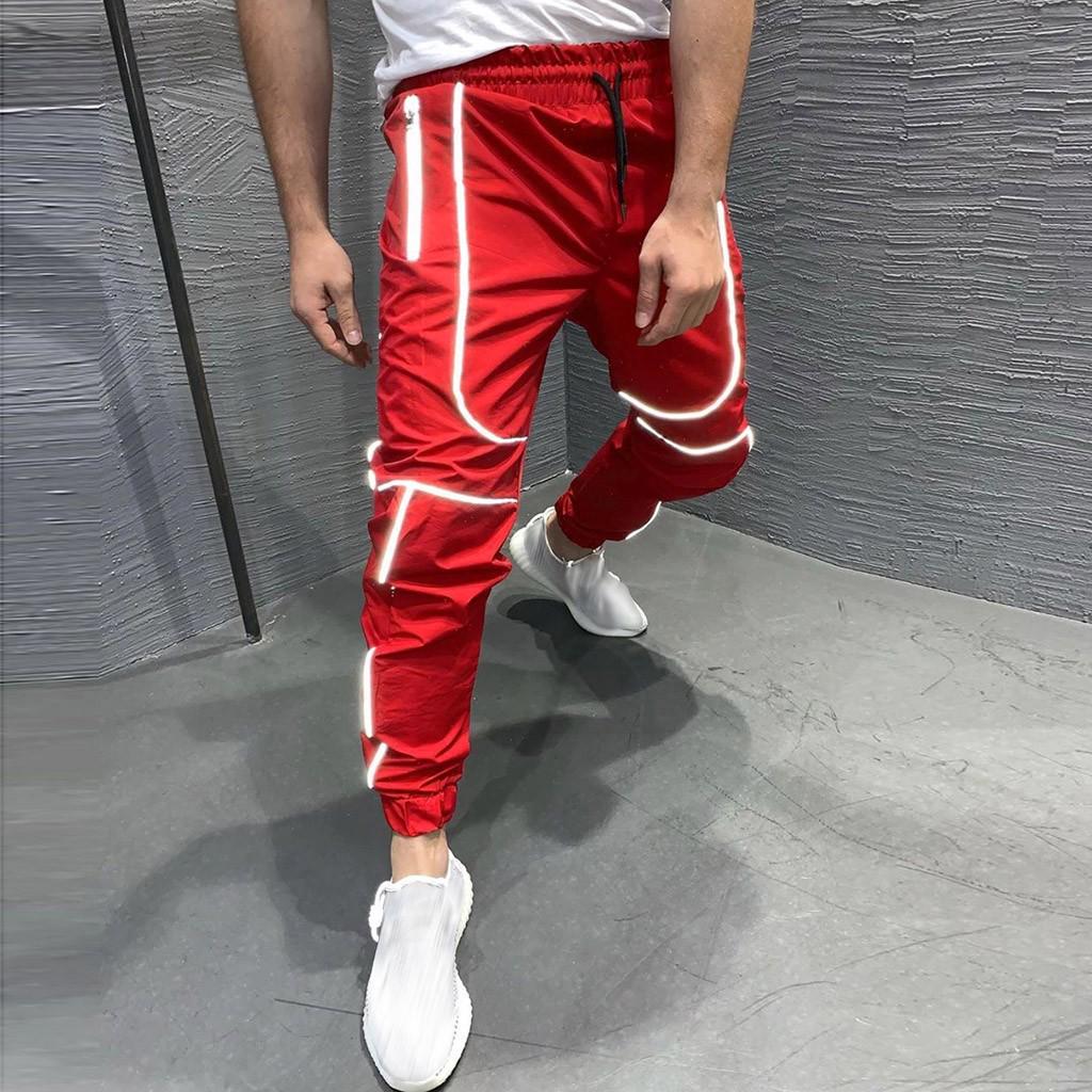 Fashion Men Reflective High Visibility Light jogging Long Pant Trousers L
Fashion Men Reflective High Visibility Light jogging Long Pant Trousers L