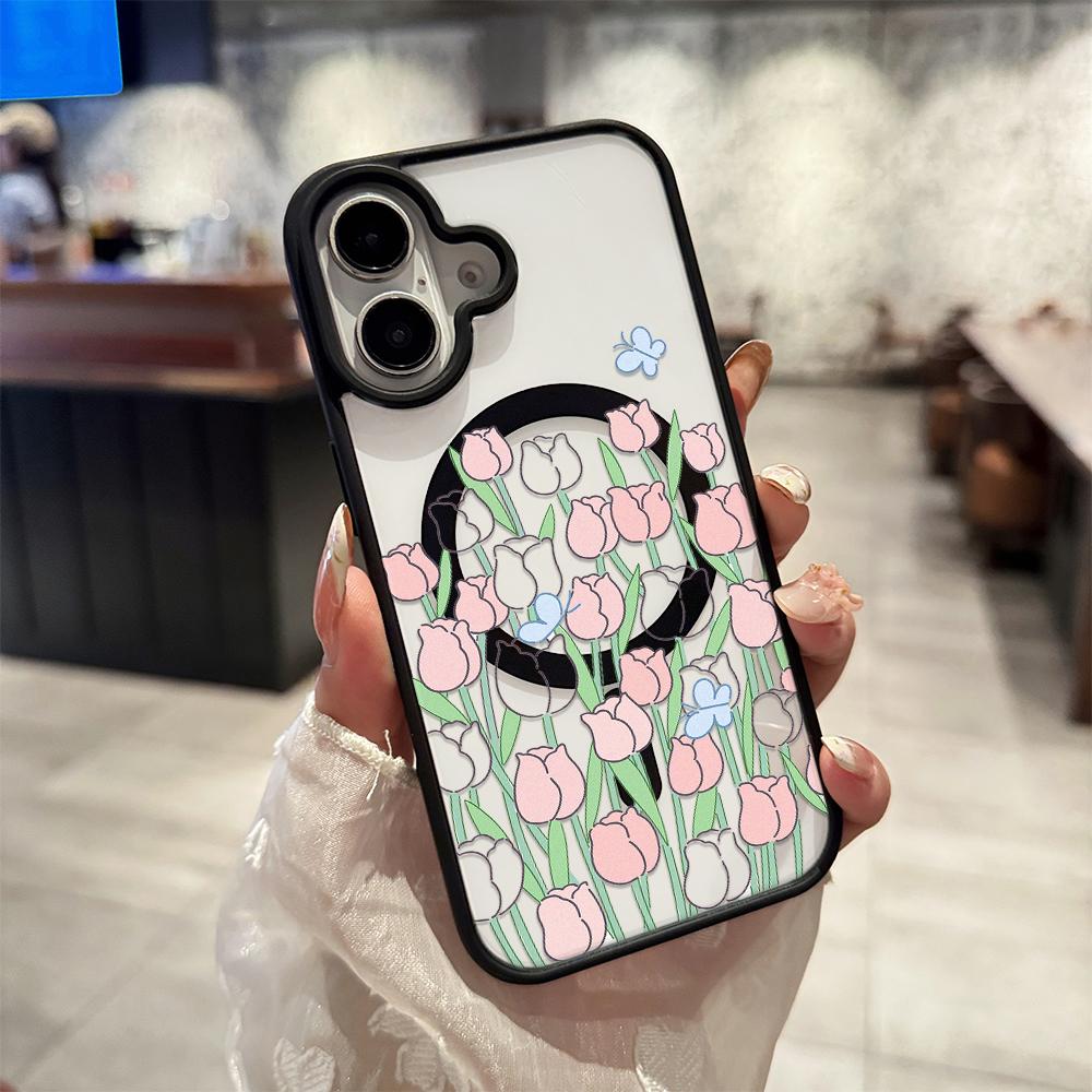 Full Screen Tulips Phone Case For IPhone 17 Air 16 15 14 13 12 11 Pro Max Magnetic Case For Magsafe 16 15 14 Plus Cover Case iphone 12 Pro
Full Screen Tulips Phone Case For IPhone 17 Air 16 15 14 13 12 11 Pro Max Magnetic Case For Magsafe 16 15 14 Plus Cover Case iphone 12 Pro