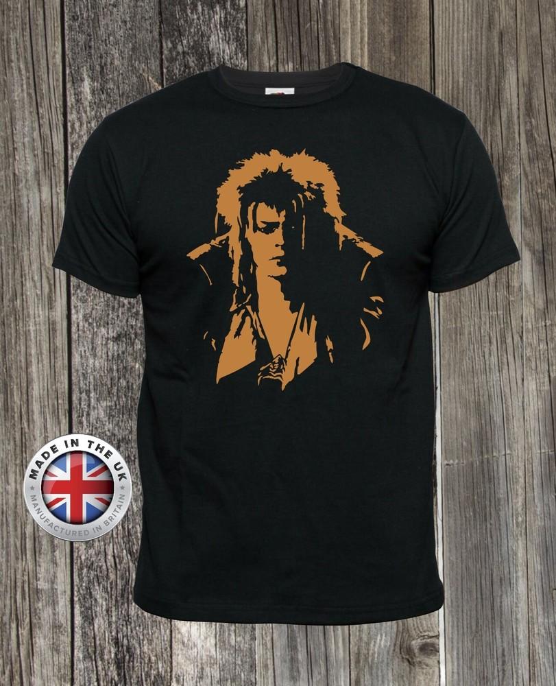 Labyrinth t shirt Goblin King Bowie black printed t shirt,unisex ladies fitted S
Labyrinth t shirt Goblin King Bowie black printed t shirt,unisex ladies fitted S