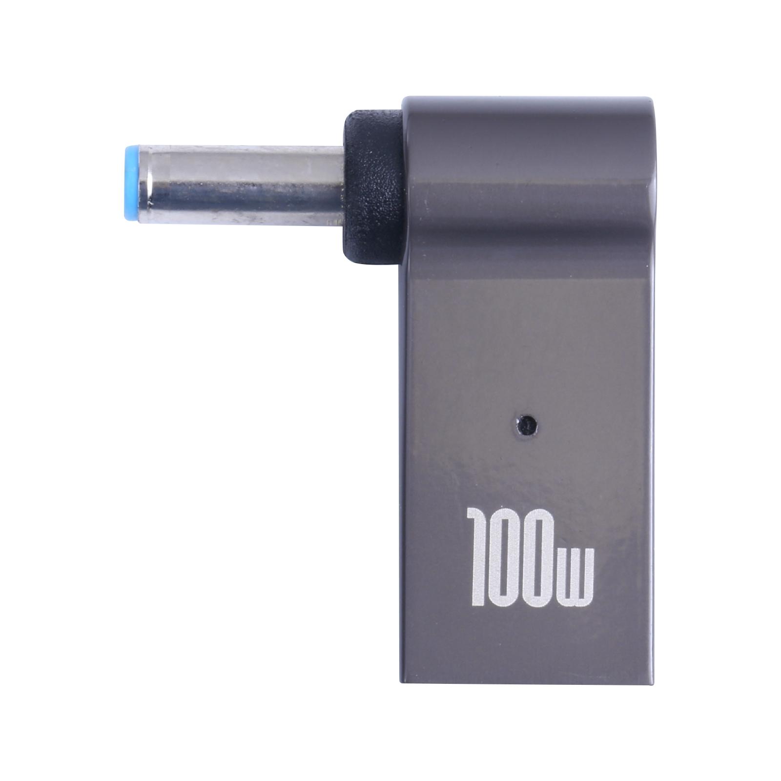 100W Type-C Female to DC 4.5x3.0mm Male Laptop Charging Converter Plug Charge Cable Adapter for HP As Shown A
100W Type-C Female to DC 4.5x3.0mm Male Laptop Charging Converter Plug Charge Cable Adapter for HP As Shown A