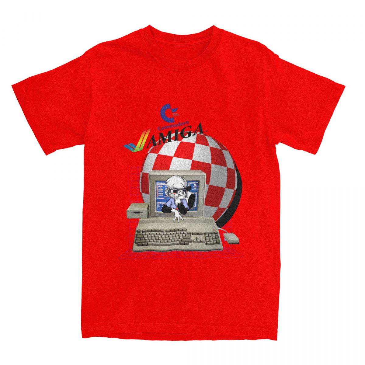 C64 Amiga T Shirt Men Women Cotton TShirt Round Neck Commodore 64 Retro Computer Geek Nerd Tees Short Sleeve Clothes Big Size S
C64 Amiga T Shirt Men Women Cotton TShirt Round Neck Commodore 64 Retro Computer Geek Nerd Tees Short Sleeve Clothes Big Size S