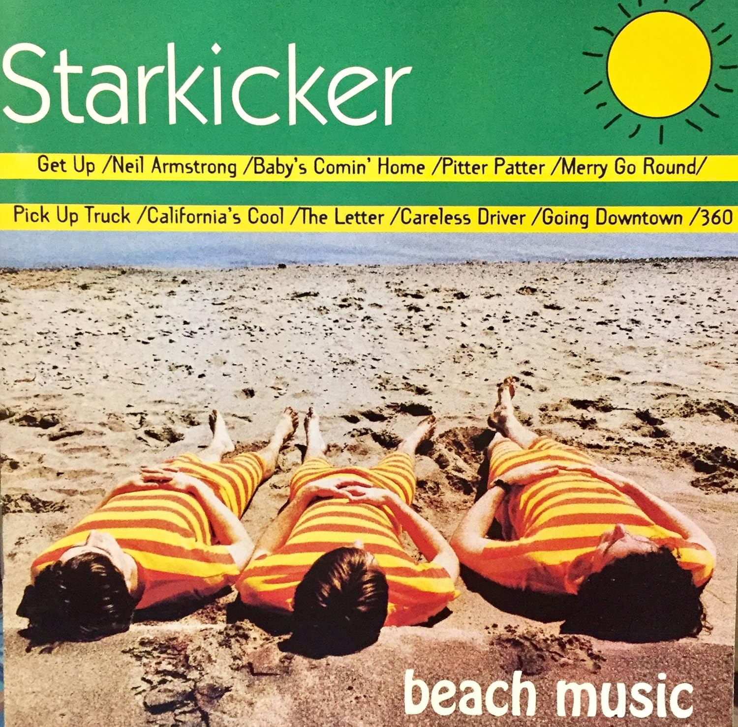 CD STARKICKER Beach Music EK080237 Epic 1996 Canada Rock Used
CD STARKICKER Beach Music EK080237 Epic 1996 Canada Rock Used