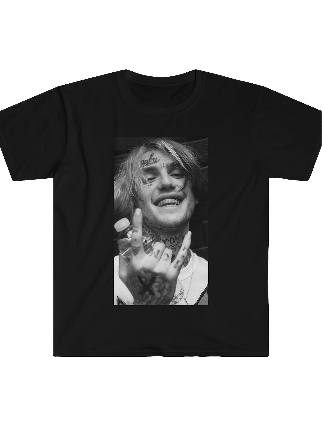 Retro Lil Peep graphic Tshirt unisex soft style featuring hiphop and rap design Pure cotton allseason couple Tshirt 4XL
Retro Lil Peep graphic Tshirt unisex soft style featuring hiphop and rap design Pure cotton allseason couple Tshirt 4XL