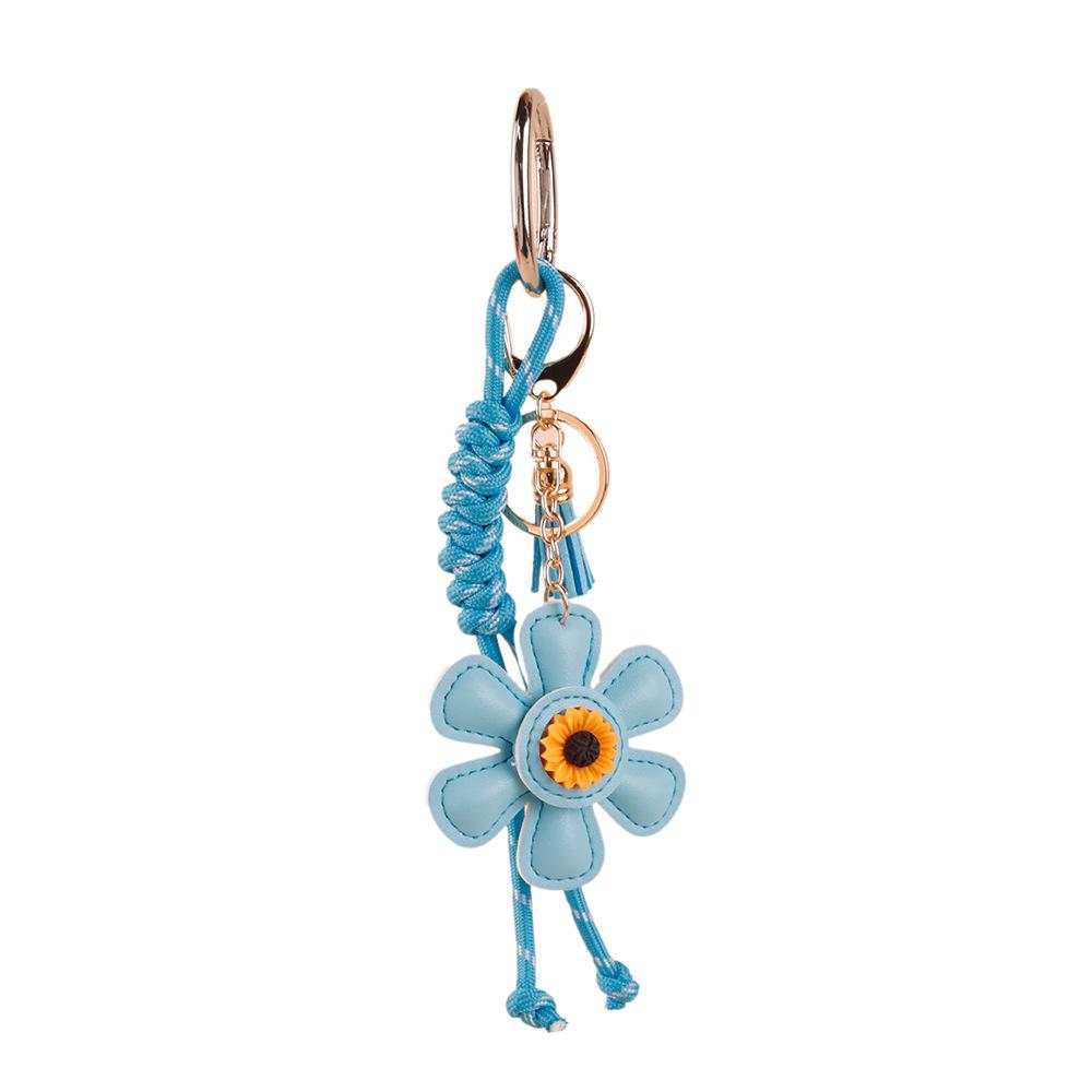 Leather Sunflower Braided Rope Bag Charm Keychain Pendants Bags Backpack Flower Hanging for Women Girls Handbag Decor Custom синий
Leather Sunflower Braided Rope Bag Charm Keychain Pendants Bags Backpack Flower Hanging for Women Girls Handbag Decor Custom синий
