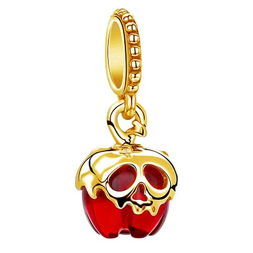 925 Silver Plated Halloween Evil Queen Apple Charm Dangle Beads Fit Snake Chain Bracelets Women Jewelry Gift
925 Silver Plated Halloween Evil Queen Apple Charm Dangle Beads Fit Snake Chain Bracelets Women Jewelry Gift