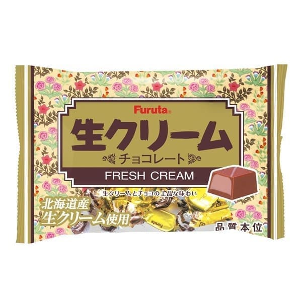 Furuta Fresh сливочный шоколад 124 гОсобенность: Шоколадный крем, приготовленный из свежих сливок с Хоккайдо, — это wra Feature: Шоколадный крем из свежих сливок от 1
Furuta Fresh сливочный шоколад 124 гОсобенность: Шоколадный крем, приготовленный из свежих сливок с Хоккайдо, — это wra Feature: Шоколадный крем из свежих сливок от 1