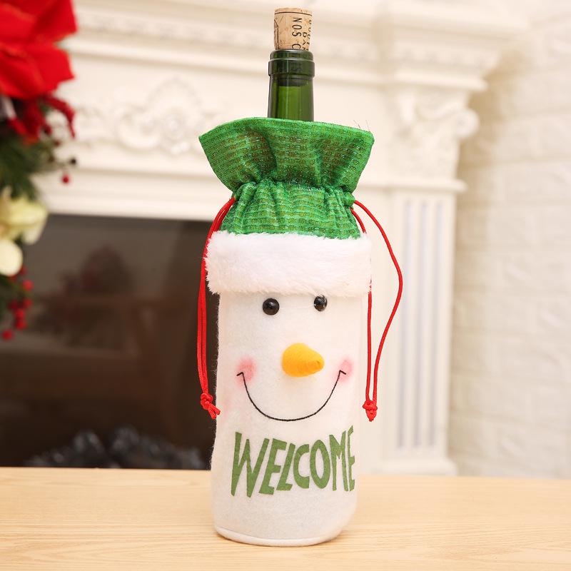 1pcs Cute Cartoon Santa Reindeer Wine Bottle Cover Classic Christmas Festive Table Decoration Dining Room Ornament Gift Decor 13x29cm
1pcs Cute Cartoon Santa Reindeer Wine Bottle Cover Classic Christmas Festive Table Decoration Dining Room Ornament Gift Decor 13x29cm