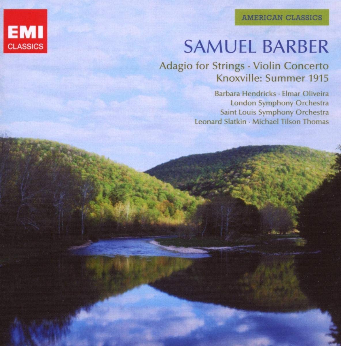 CD SAMUEL BARBER; BARBARA HENDRICKS - Barber: Adagio - Knoxville 5099920662523 EMI Classics 2008 Japan Classical Used
CD SAMUEL BARBER; BARBARA HENDRICKS - Barber: Adagio - Knoxville 5099920662523 EMI Classics 2008 Japan Classical Used